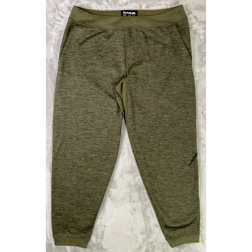 Dakine Liberator Snow Fleece Jogger Pants Men Large Olive Green Heather Athletic